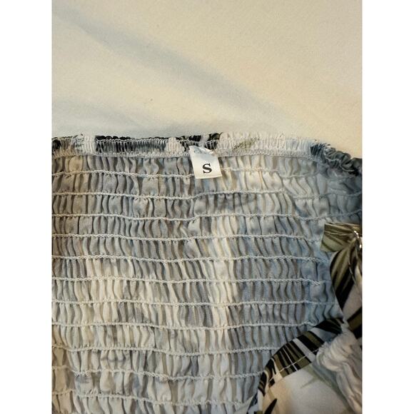 Tropical Paradise Floral Maxi Dress Summer Resort Vibes Vacation Ready S - Picture 5 of 6